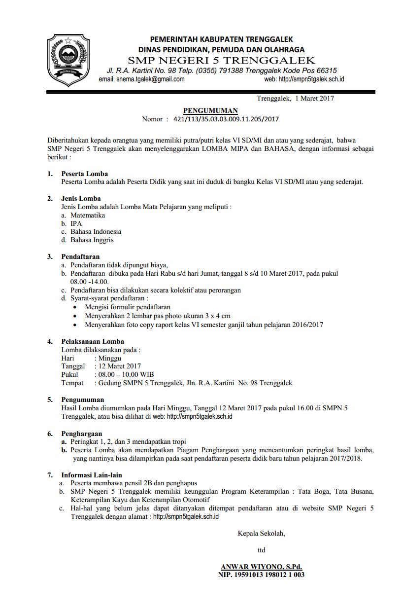 Pengumuman Lomba MIPA posting webjpg Page1